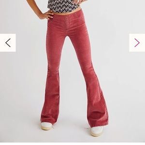 Free people corduroy flare pants
